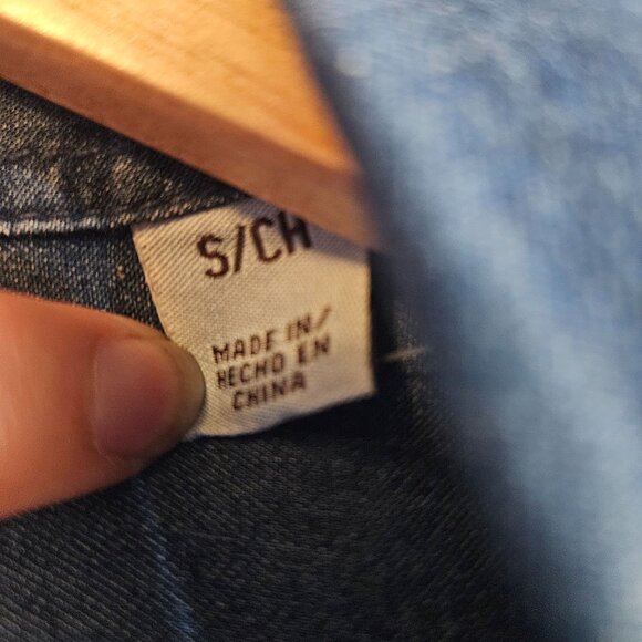 Weatherproof Vintage Men's Denim Long Sleeve Button-Up Shirt Casual Business - Picture 7 of 13